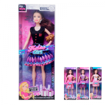 Boneca 29 Cm c/ Animal...