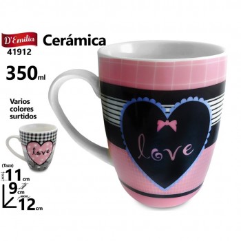 Caneca Ceramica Love