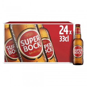 Super Bock Cerveja 33 CL CX24