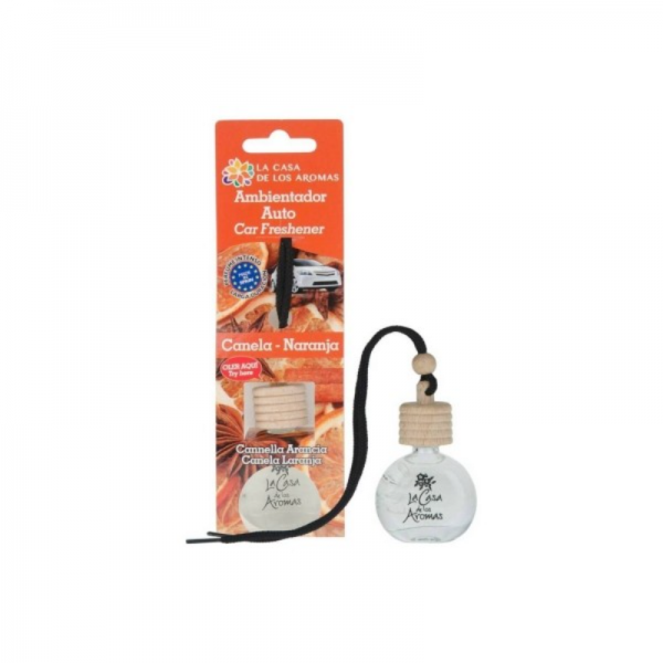 Ambientador Carro de Pendurar Canela/Laranja 7 ML