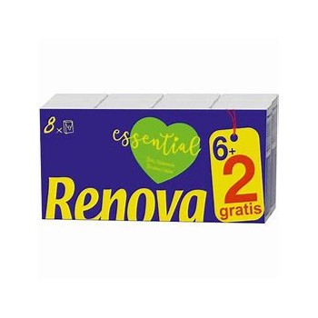 Renova Lenços Brancos 6+2