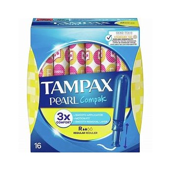 Tampax Compak Pearl Regular...