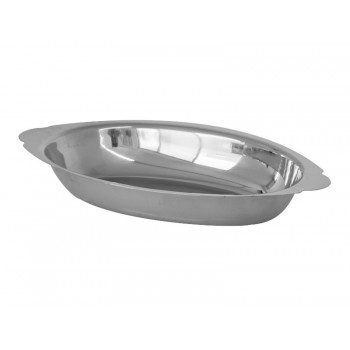 Travessa Oval Funda Inox 26...