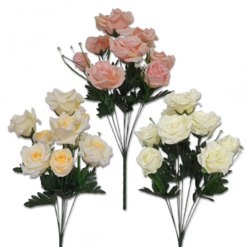 Ramo Rosas  x9 C/ 50 CM...