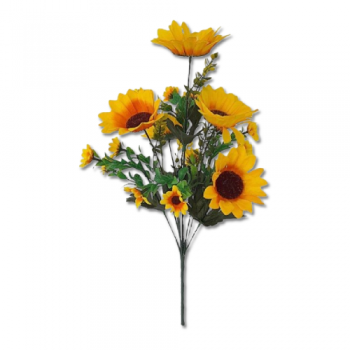 Ramo Girassois  x9 C/ 45 CM