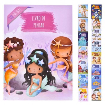 Livro Colorir 128 Pag.