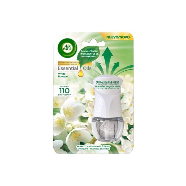 Air Wick Difusor + Recarga White Bouque 19 ml