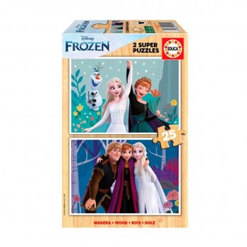 Puzzle 2x25 Frozen