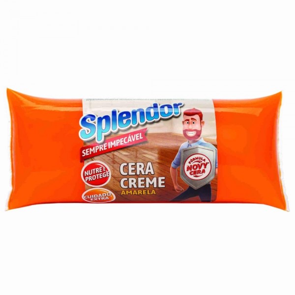 Splendor Cera Madeira Bolsa Amarela 250 GR