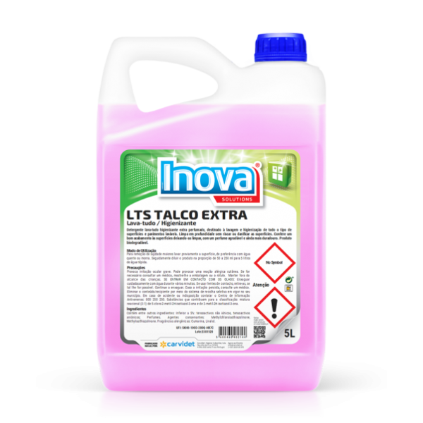 LTS Lava Tudo Higienizante Talco Extra 5 L