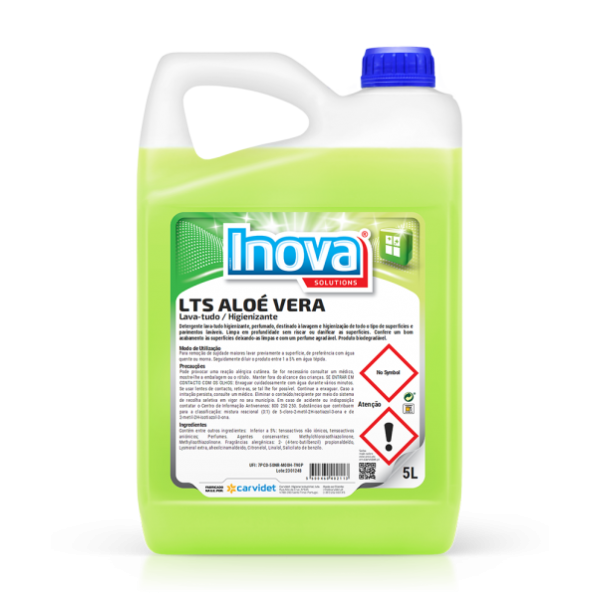 LTS Lava Tudo Higienizante Aloe Vera 5 L