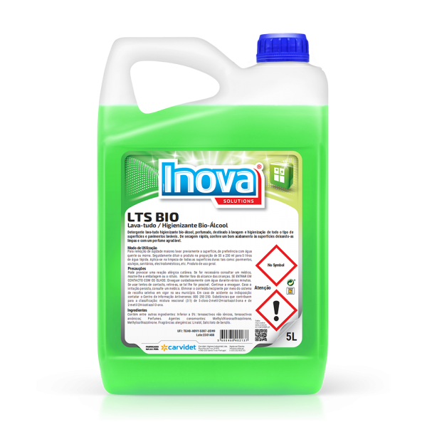 LTS Bio Lava Tudo Higienizante 5 L
