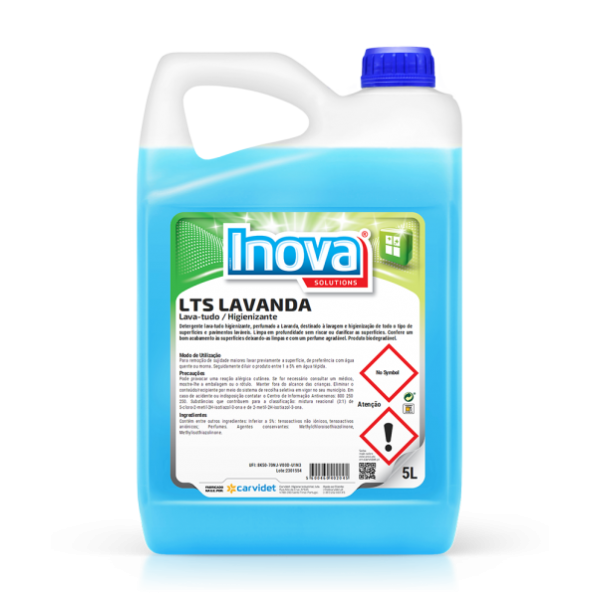 LTS Lava Tudo Higienizante Lavanda 5 L