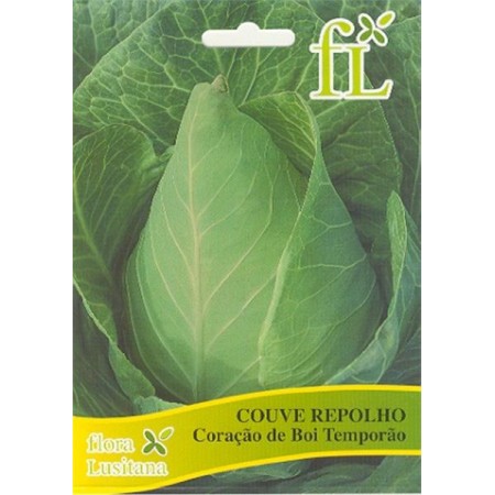 Couve Repolho Coração Boi Temporão 10 Gr