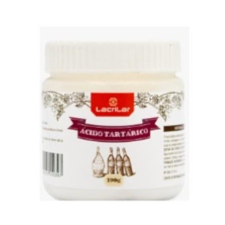 Acido Tartarico Frasco 190 gr