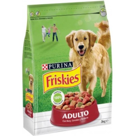 Friskies Cao Adulto Carne 3 Kgs