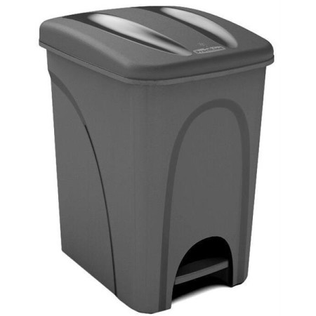 Balde Lixo 25 lt c/ Balde Interior Antracite