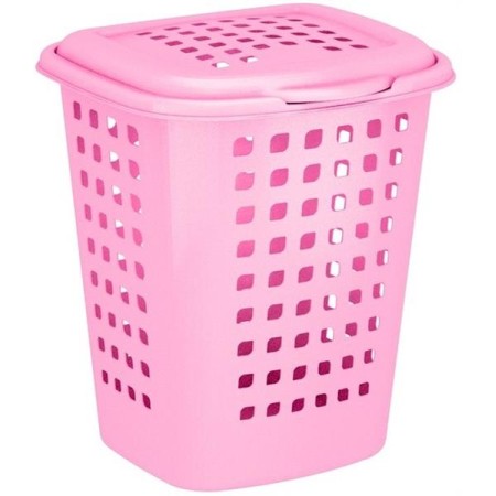 Cesto Roupa Multibasket Rosa