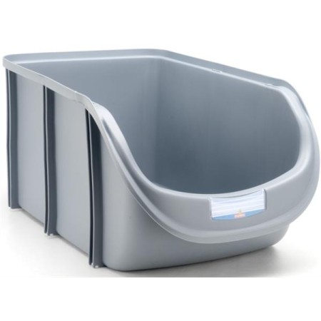 Caixa de Empilhar NovaLine Cinza 260 x 160 x 140
