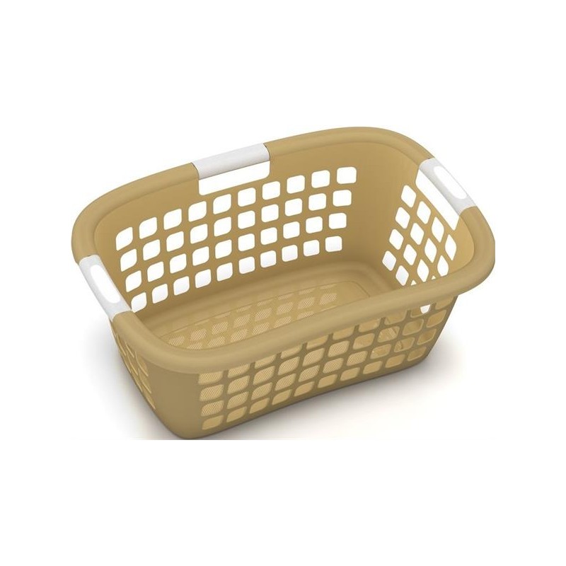 Cesto p/ Roupa HipBasket Latte Bege