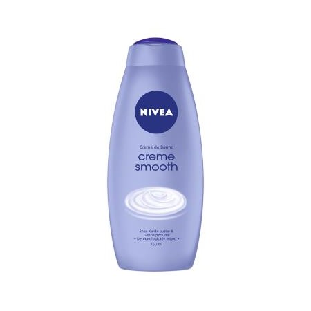 Nivea Gel Banho Creme Smooth 750 ml