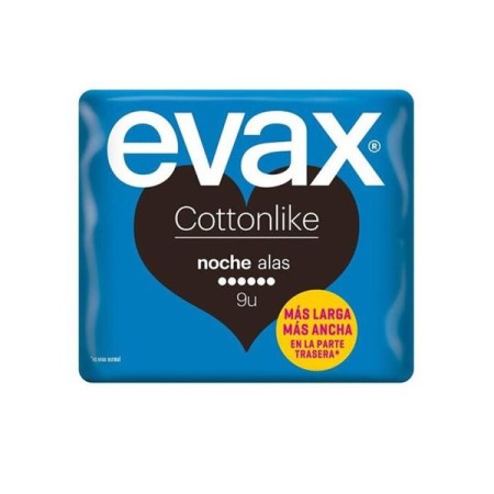 Evax Cottonlike Normal C/ Alas Noite PK9