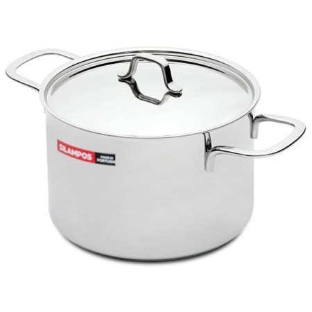 Panela C/Asas Inox 20 cm Silampos