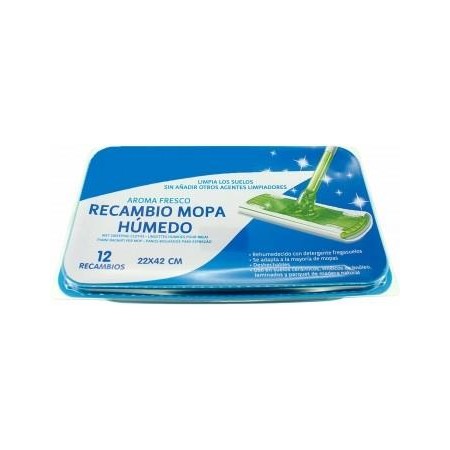 Pamex PK12  Recarga Mopa Humida 22x42 Cm