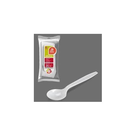 Best Colheres Plastico PK25 16.5 Cm