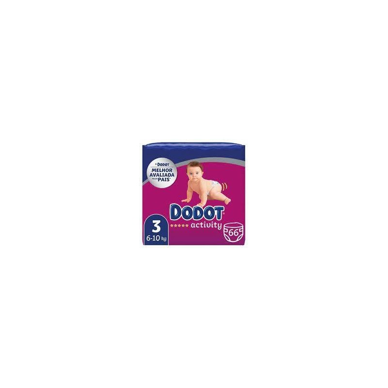 Dodot Fraldas Activity Tam. 3 de 6-10 Kg PK66