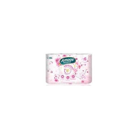 Amoos Papel Higienico Air Sense 3F PK6 Rolos