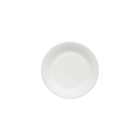 PK25 Pratos Descartaveis Papel 20 Cm
