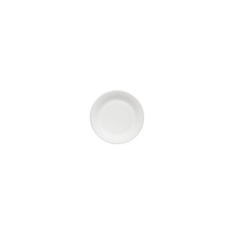 PK25 Pratos Descartaveis Papel 20 Cm