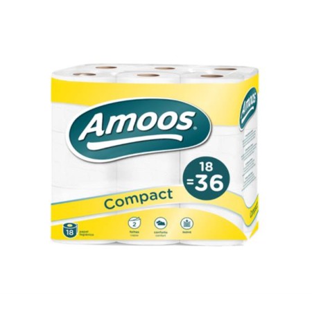 Amoos Papel Higienico Compact 2F 1836