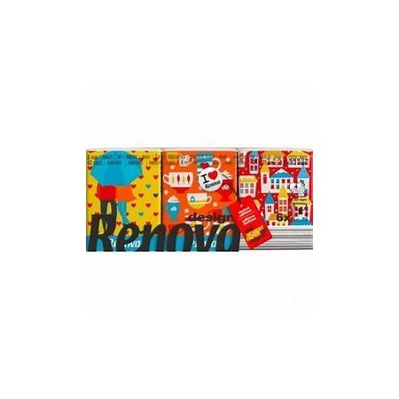 Renova Lenços Papel Design Cosy PK6