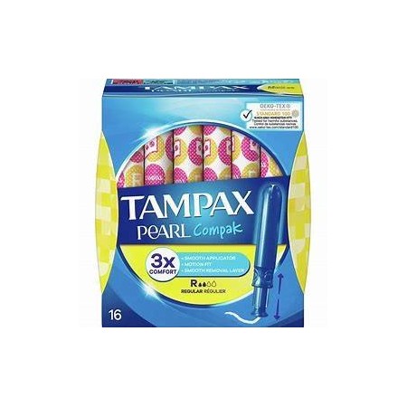 Tampax Compak Pearl Regular PK16