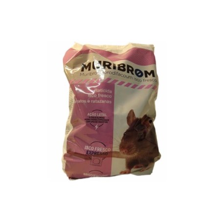 Muribrom Raticida Pastilhas 50 Brodifacume 1.5 Kg