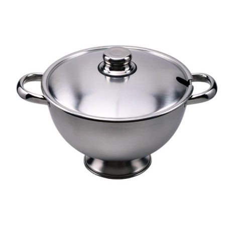 Terrina inox 3 Lts C/Tampa