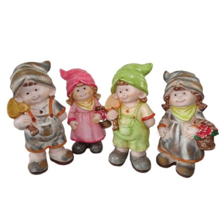 Meninos Em Barro */- 40 Cm