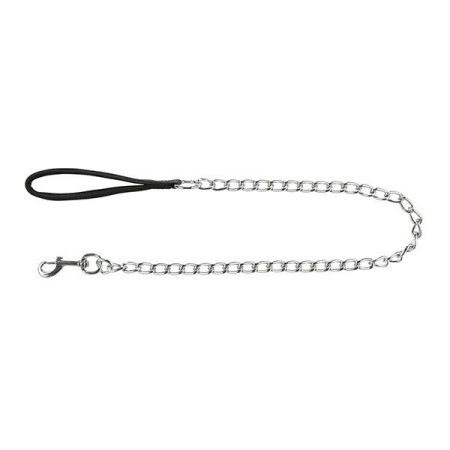 Trela Metal C/ Pega Pele 3 Mm X 100 Cm Cores Vermelha e Preta