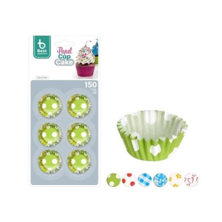 Best Molde p/ Cupcake 2.5x1.6 CM PK150
