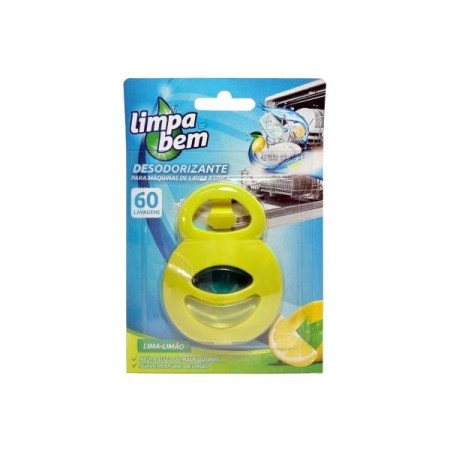 Limpa Bem Desodorizante Maquina Loiça Limão 60 D