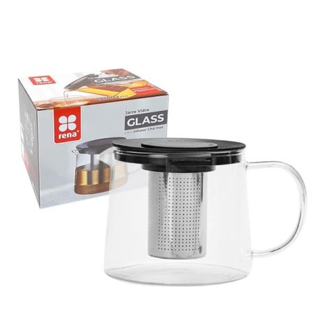 Jarro Vidro C/ Infusor Rena Glass 1000 Ml