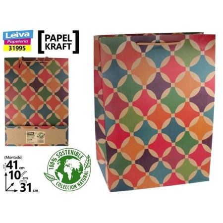 Saco Papel P/Prendas 31 x 41 x 10 Cm