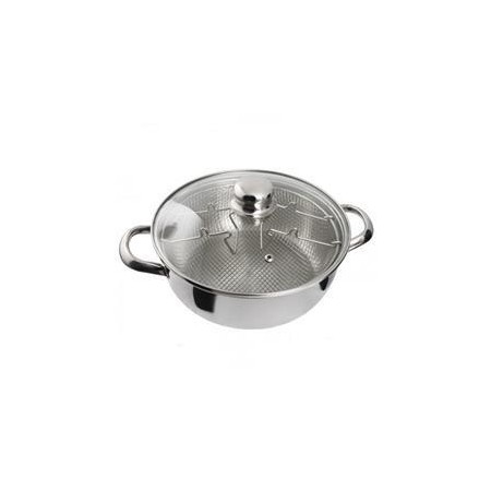 Fritadeira Inox c/TP Indução 24 cm 0112
