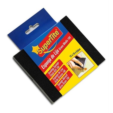 Esponja Lixa 12 x 10 x 1 Cm Grao 100
