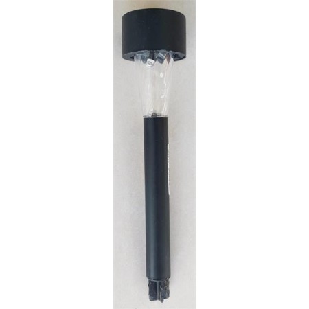 Estaca Jardim Solar Preta 21 Cm
