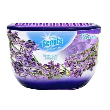 At Home Ambientador Gel  Cristais Lavander Fields 150 Grs