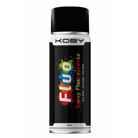 Spray Fluorescente Laranja Koby