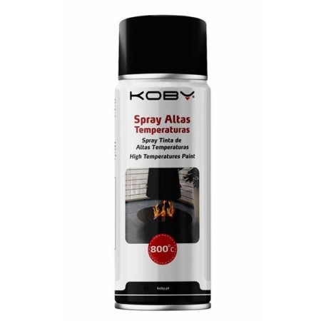 Spray Acrilico Alta Temperatura Antracite Koby